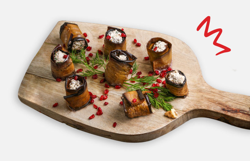 Еggplant rolls